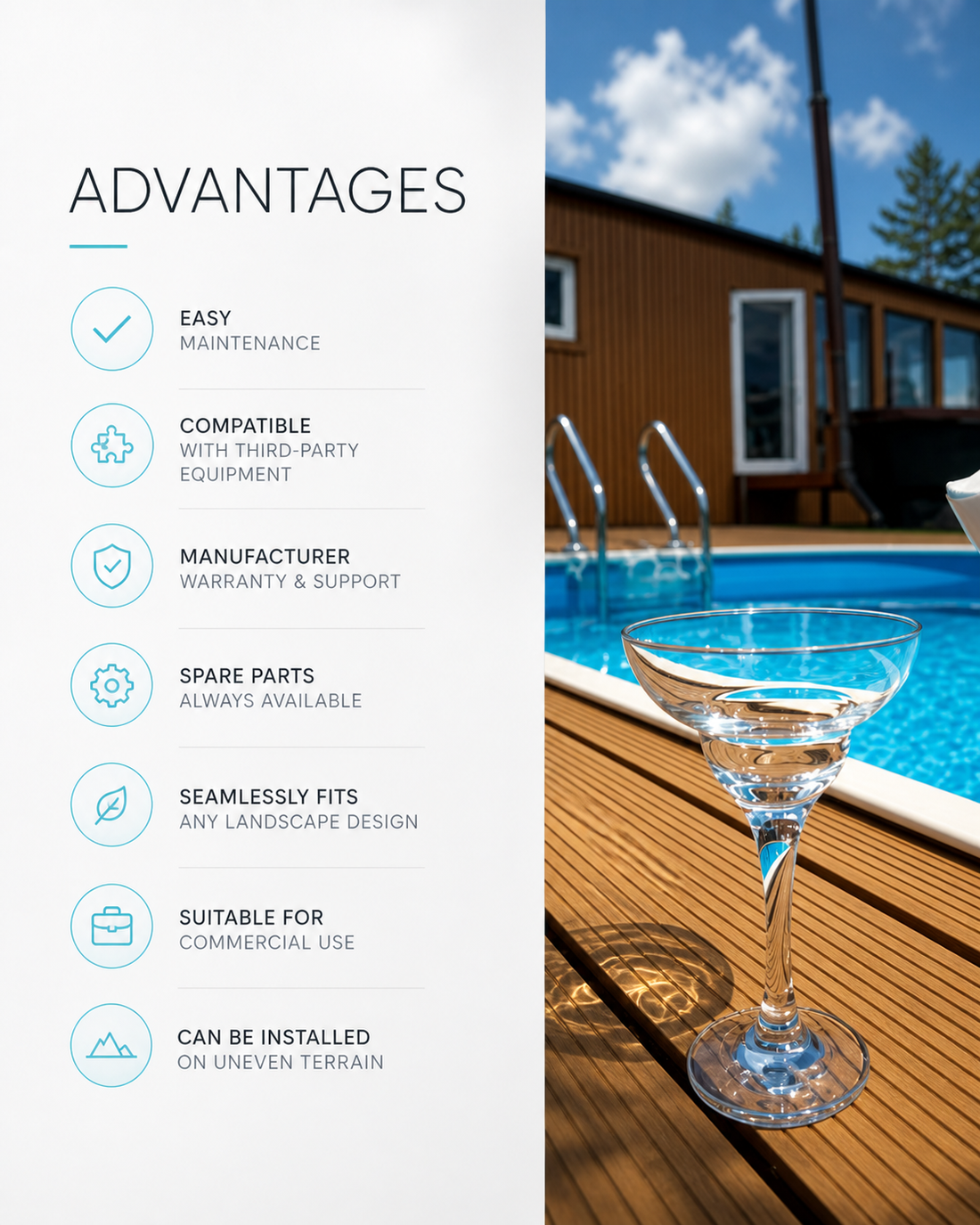 Premium Frost-Resistant Outdoor Pool