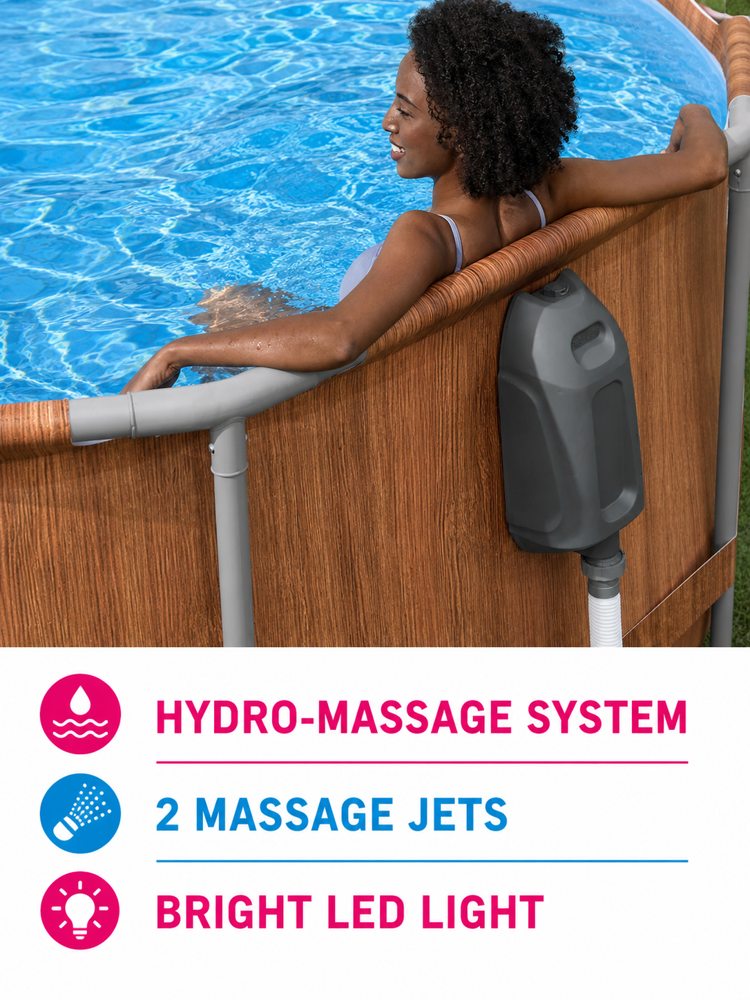 Premium Oval All-Season Frame Pool Set