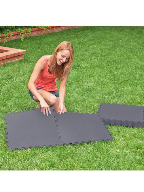Intex Interlocking Pool Area Puzzle Mat (8-Piece Set)