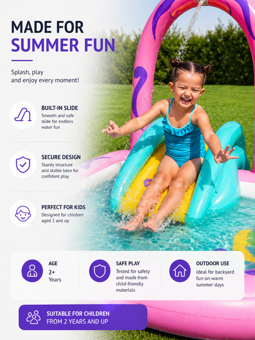 Butterfly Inflatable Kids' Water Play Center
