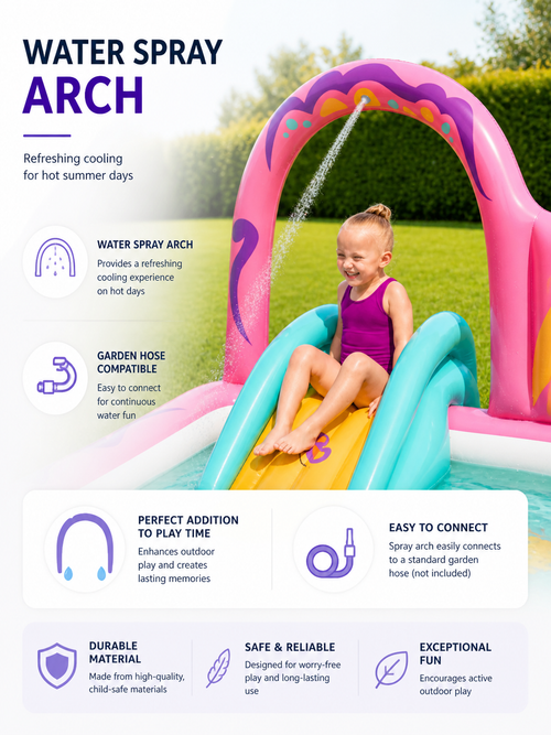 Butterfly Inflatable Kids' Water Play Center