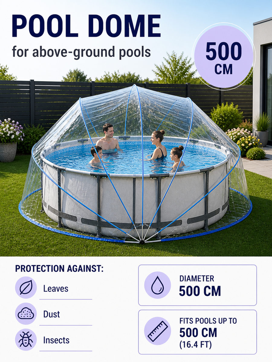 500cm Dome Pool Tent