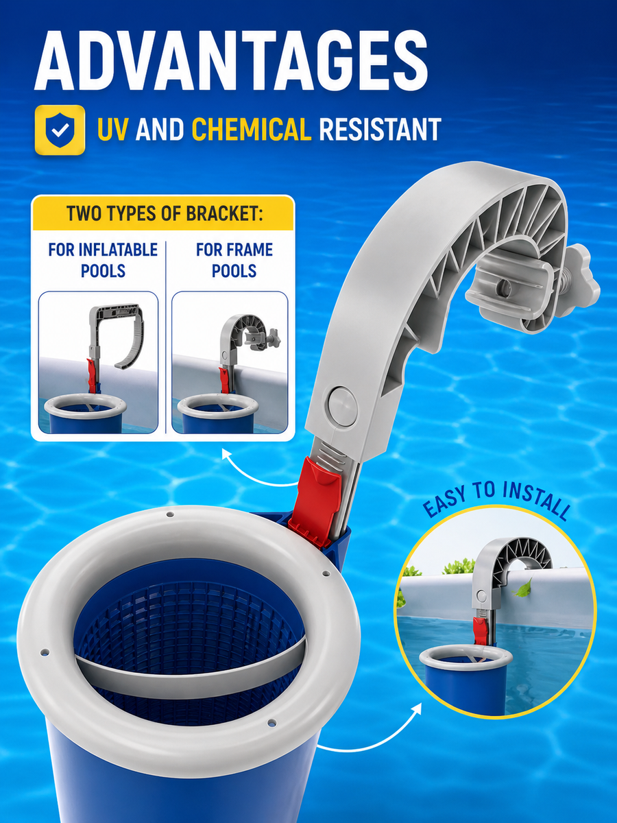 Universal Hanging Surface Skimmer for Frame & Inflatable Pools