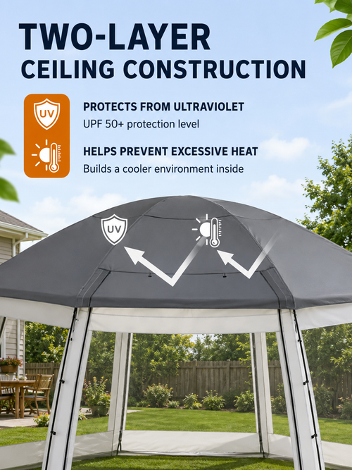 Premium All-Season Pool Pavilion & Canopy