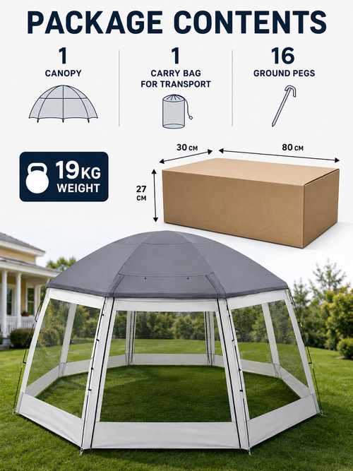 Premium All-Season Pool Pavilion & Canopy