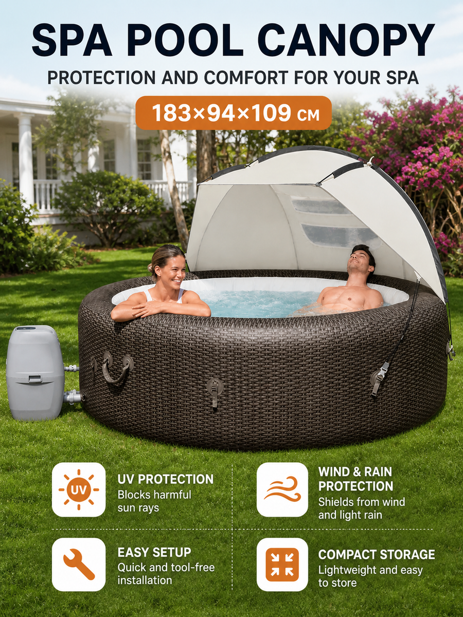 Universal Spa Pool Canopy & Sun Shade