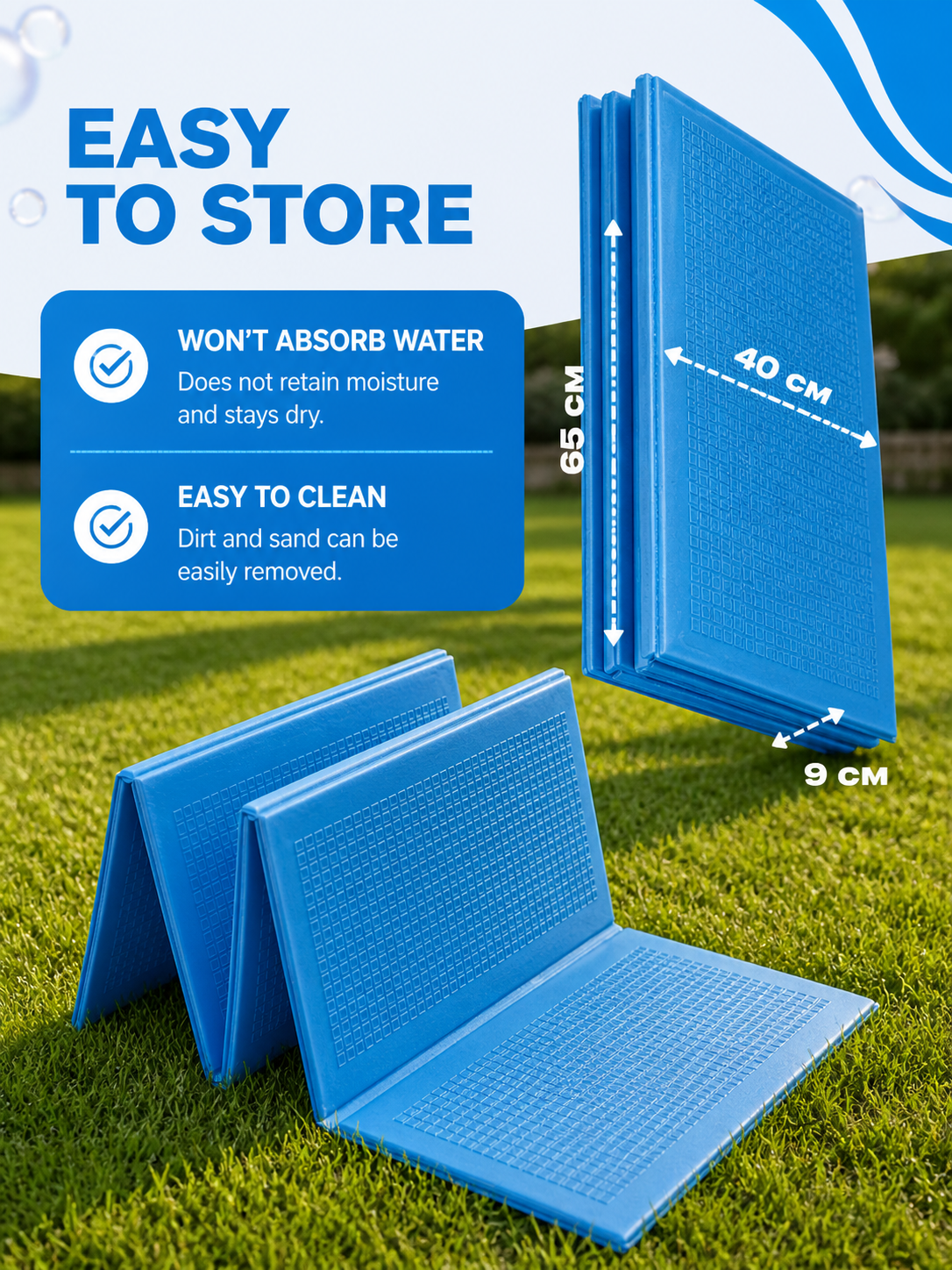 Premium Insulated Pool Base Pad (197 x 128 cm)